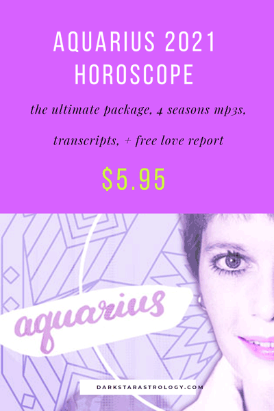 Aquarius 2021 horoscope