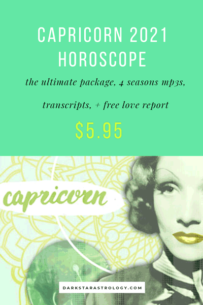 Capricorn 2021 Horoscope