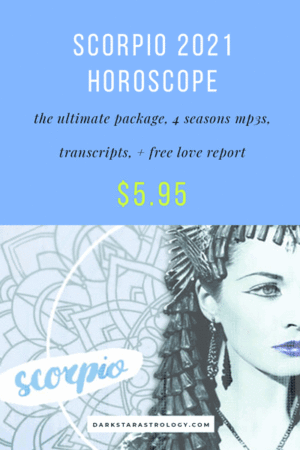 Scorpio 2021 horoscope