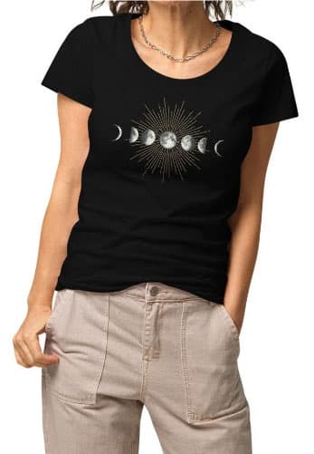 Moon phase T shirt