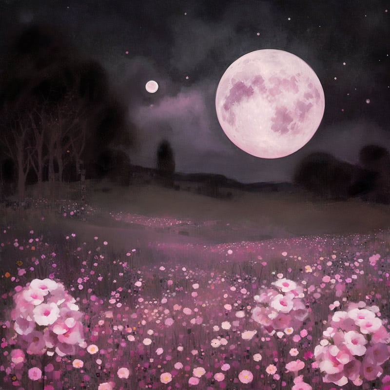 Full Moon April 2024 Resurrection Pink Moon By Darkstar Astrology