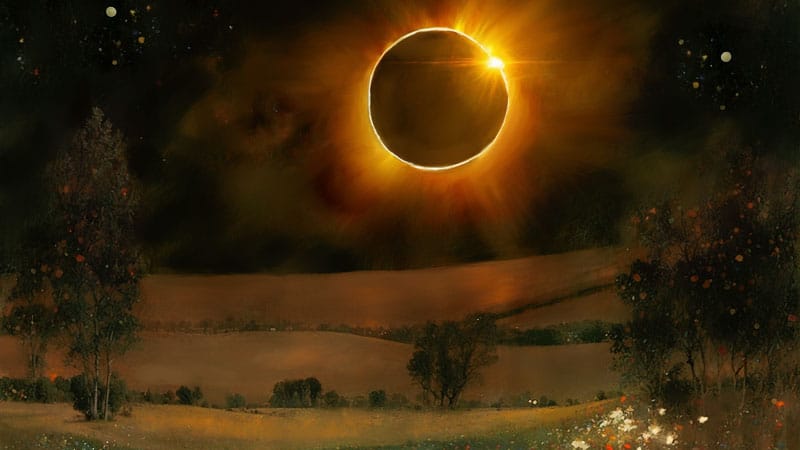 Eclipse solar de abril de 2024 ~ Pasando el testigo