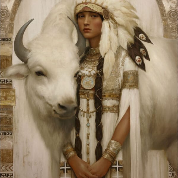 white buffalo calf woman