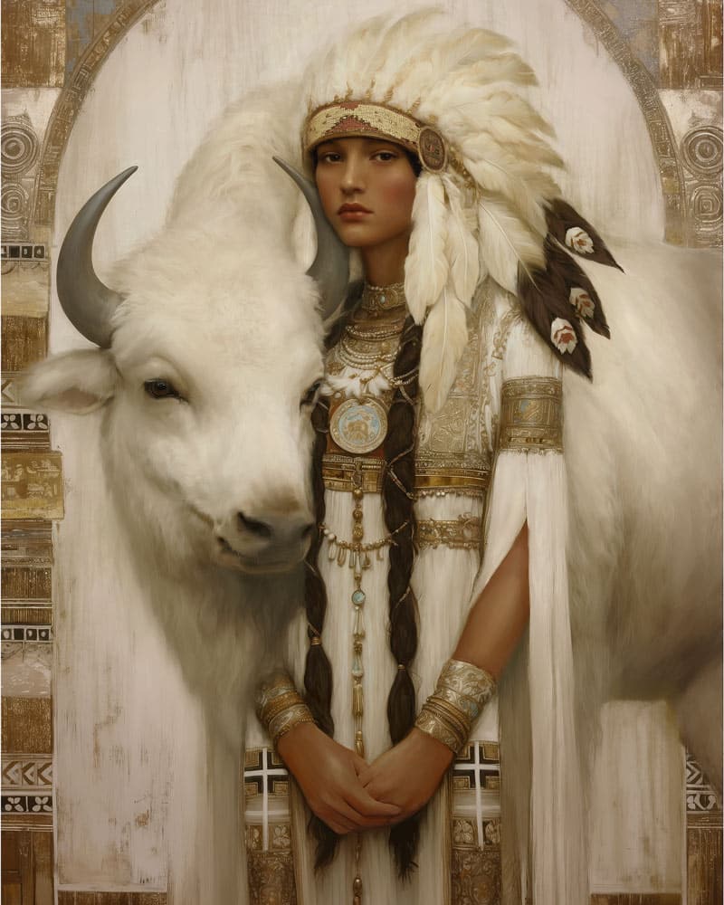 white buffalo calf woman