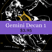 Gemini Decan 1 eBook