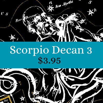 Scorpio decan 3