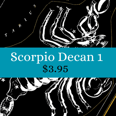 Scorpio decan 1